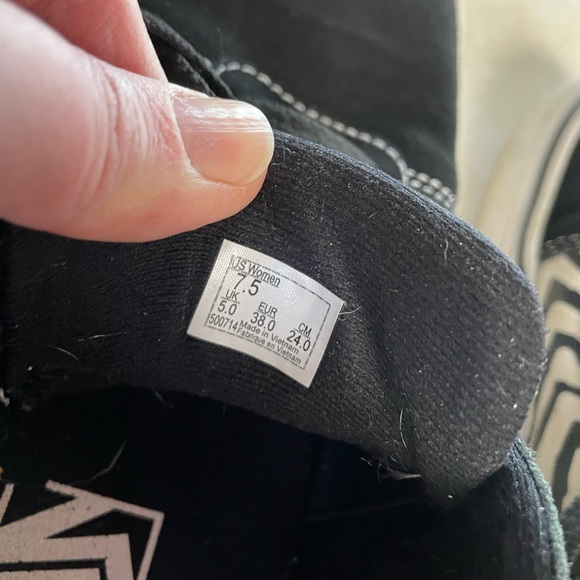 Women’s Animal Print Vans Sneakers, Size 7.5 - Picture 6 of 7